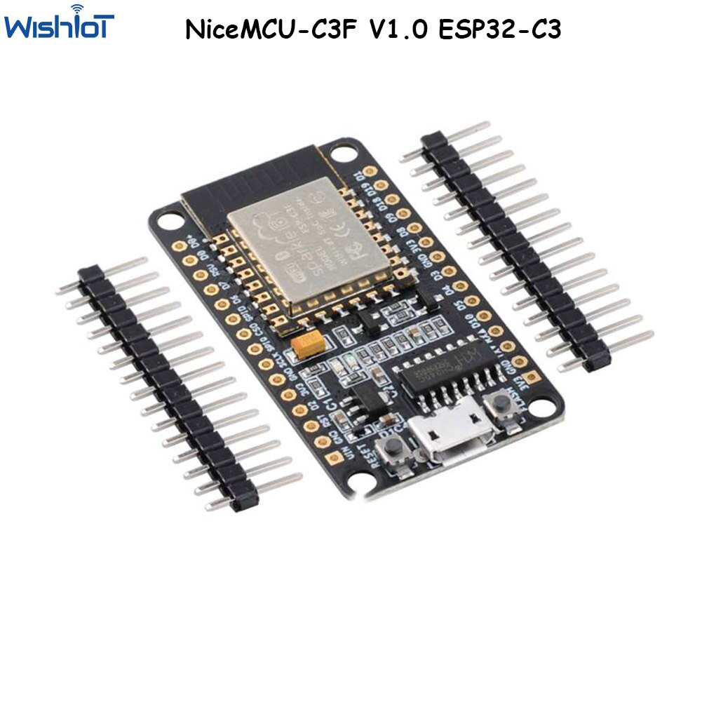 NiceMCU-C3F V1.0 ESP32-C3 WiFi bluetooth   4MB SPI ÷ 32 Ʈ RISC-V IOT Ʈ Ȩ  ھ μ